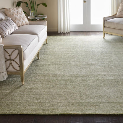 Nourison - Weston WES01 Green 96in x 13 Textured Rug - WES01-99446013736 veiw 2