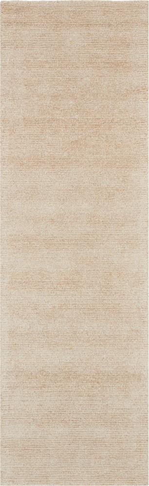 Nourison - Weston WES01 Beige 23in x 76in Textured Hallway Rug - WES01-99446003478 veiw 1