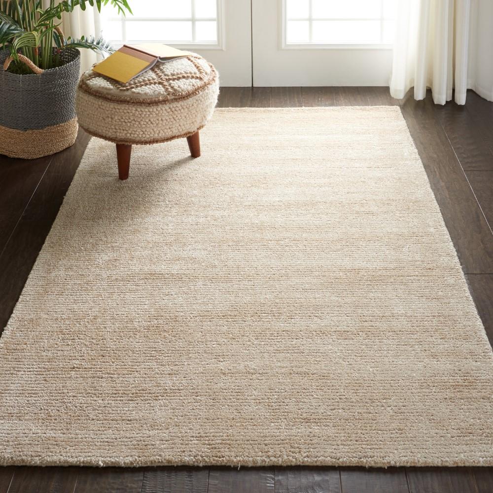 Nourison - Weston WES01 Beige 53in x 75in Contemporary Area Rug - WES01-99446003744 veiw 2