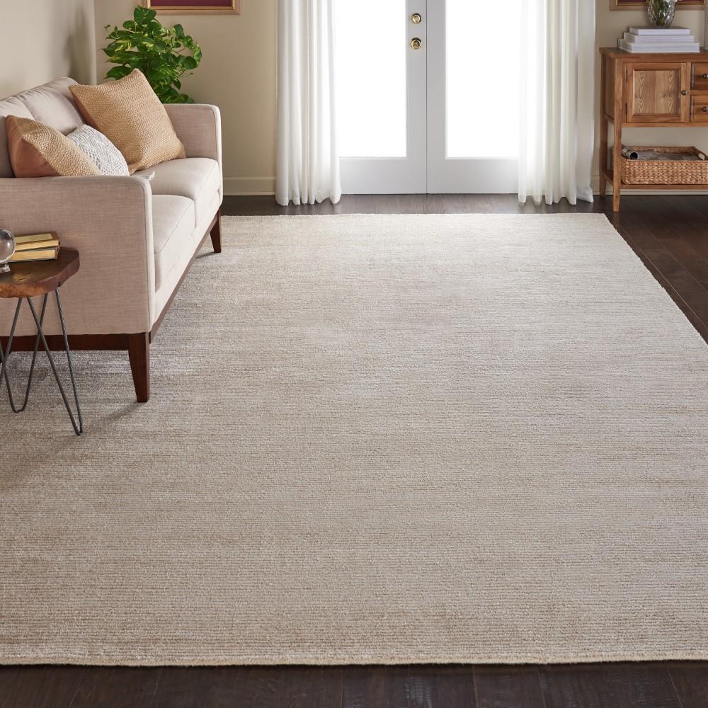 Nourison - Weston WES01 Beige 8 x 106in Oversized Textured Rug - WES01-99446004192 veiw 2