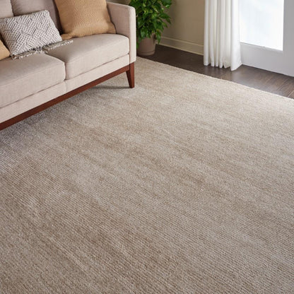 Nourison - Weston WES01 Beige 8 x 106in Oversized Textured Rug - WES01-99446004192 veiw 3