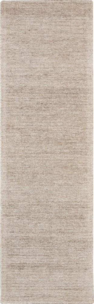 Nourison - Weston WES01 Taupe 23in x 76in Textured Hallway Rug - WES01-99446004642 veiw 1