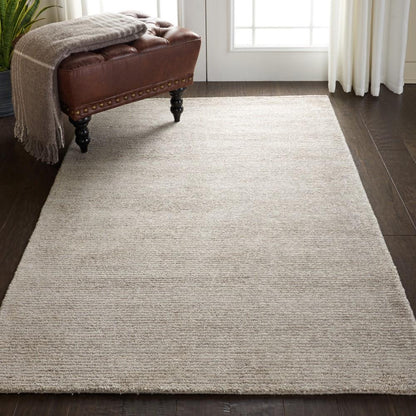 Nourison - Weston WES01 Taupe 53in x 75in Contemporary Area Rug - WES01-99446005007 veiw 2