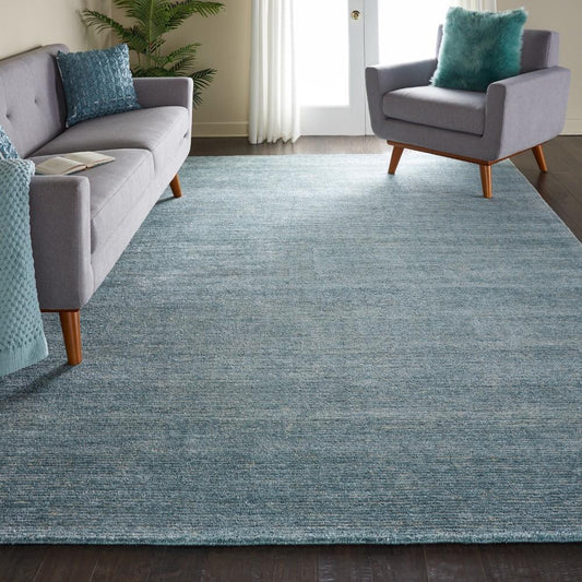 Nourison - Weston WES01 Green 96in x 13 Textured Rug - WES01-99446014009 veiw 2
