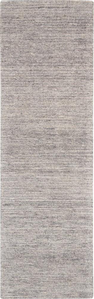 Nourison - Weston WES01 Grey 23in x 76in Textured Hallway Rug - WES01-99446006998 veiw 1