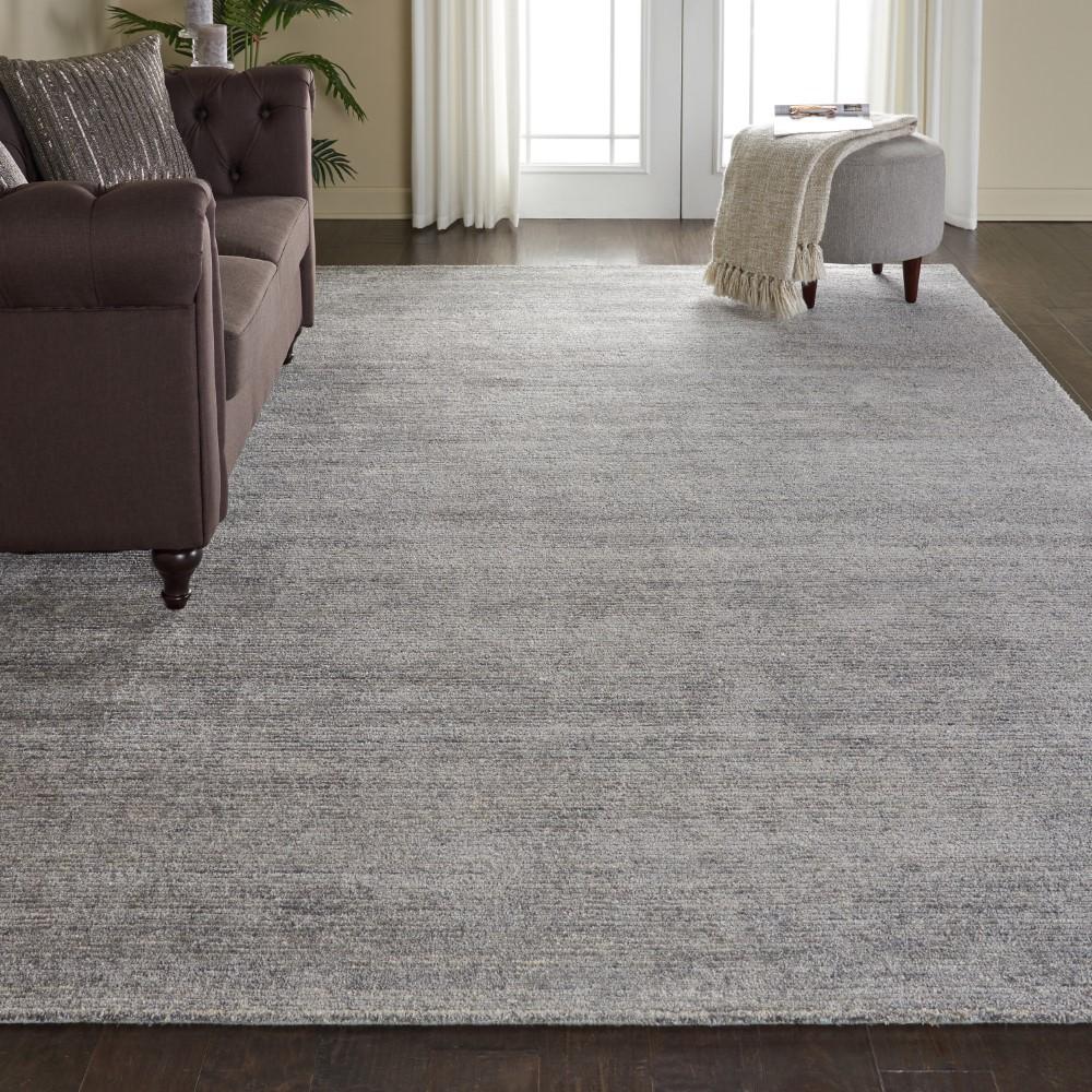 Nourison - Weston WES01 Grey 8 x 106in Oversized Textured Rug - WES01-99446007704 veiw 2