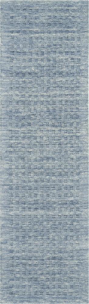 Nourison - Marana MNN01 Blue 23in x 8 Wool Hallway Rug - MNN01-99446400307 veiw 1
