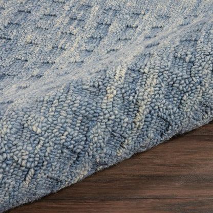 Nourison - Marana MNN01 Blue 23in x 8 Wool Hallway Rug - MNN01-99446400307 veiw 2