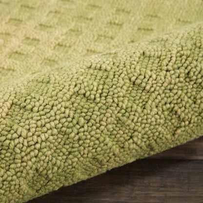 Nourison - Marana MNN01 Green 23in x 8 Wool Hallway Rug - MNN01-99446400437 veiw 2