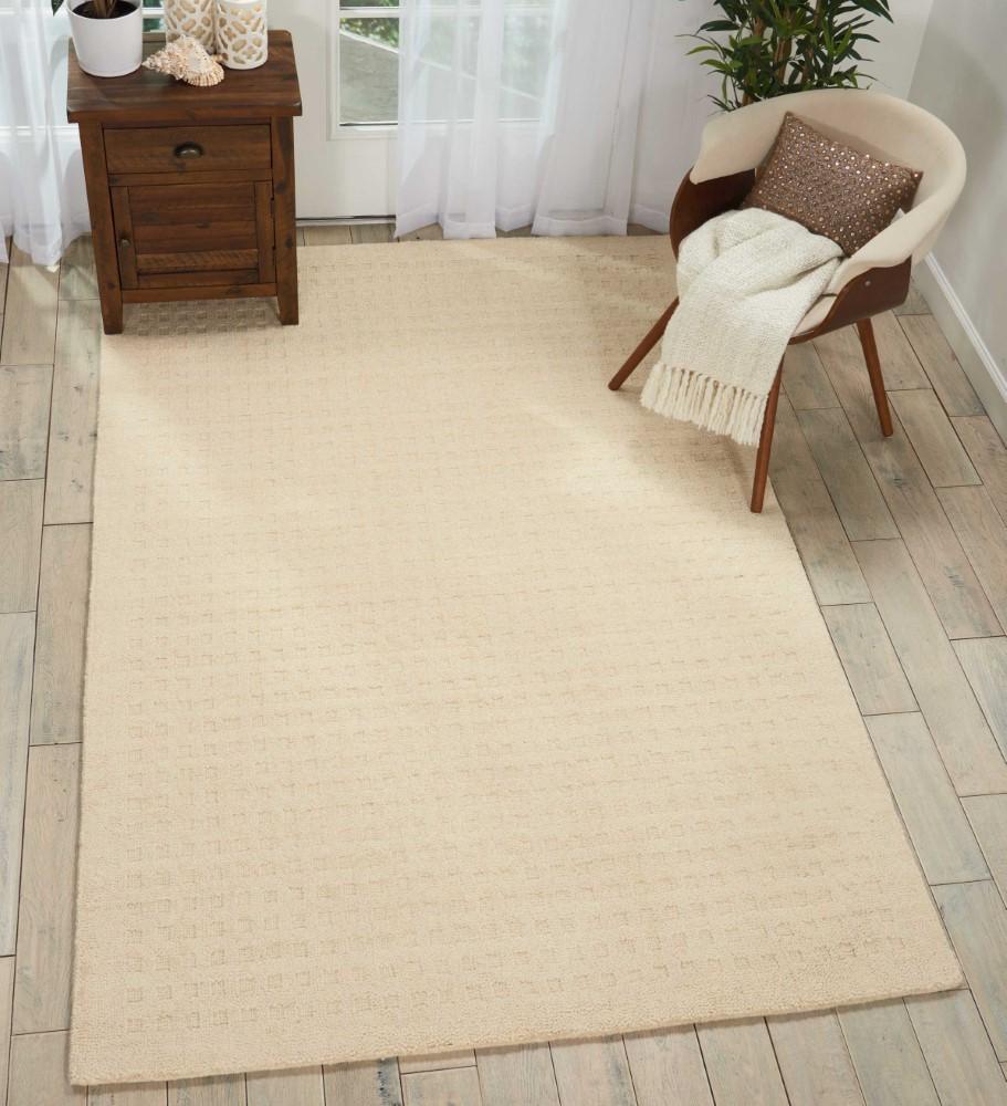 Nourison - Marana MNN01 White 8 x 106in Oversized Wool Rug - MNN01-99446400109 veiw 2