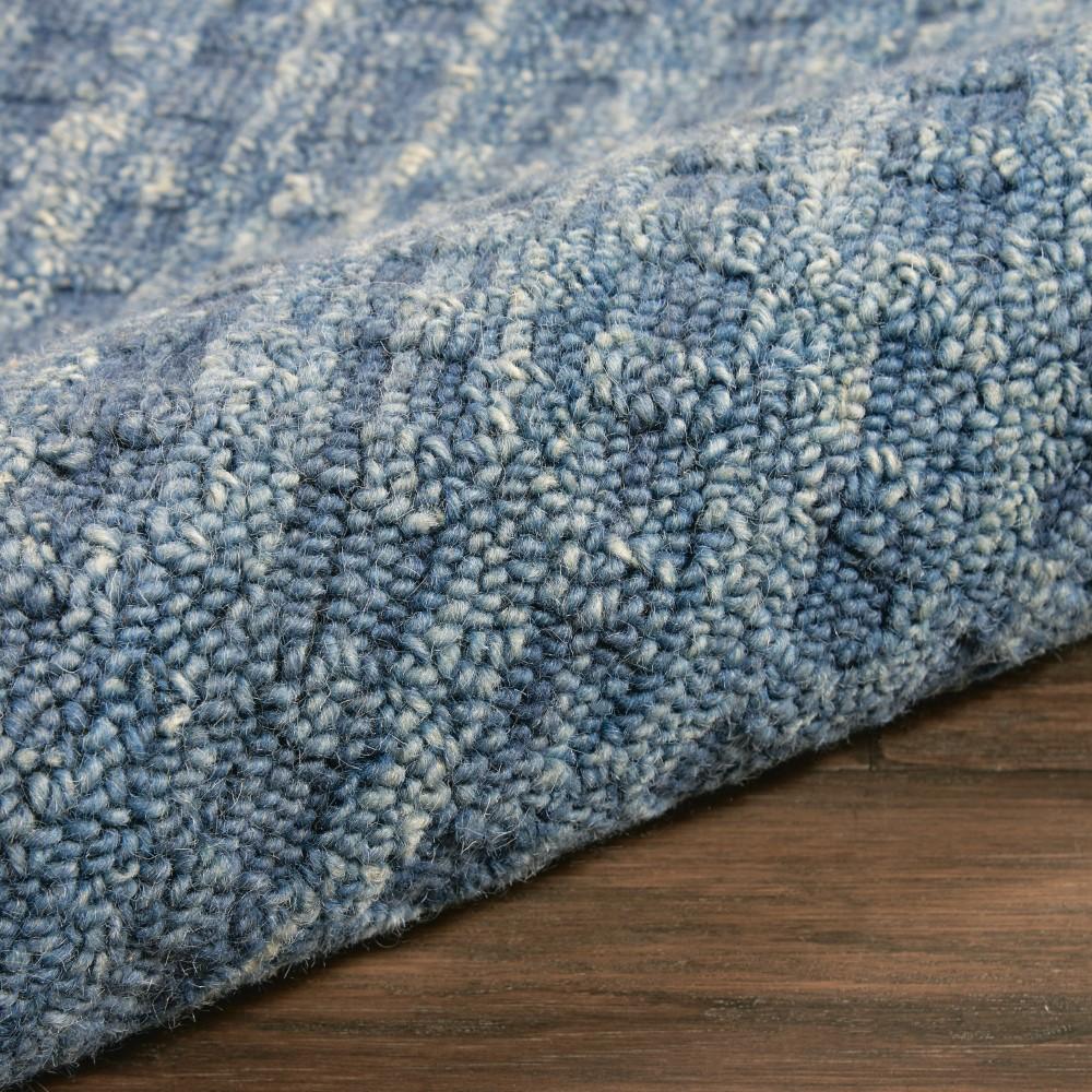 Nourison - Marana MNN01 Dark Blue 23in x 8 Wool Hallway Rug - MNN01-99446400680 veiw 2