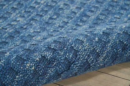 Nourison - Marana MNN01 Dark Blue 66in x 96in Large Wool Rug - MNN01-99446400703 veiw 2