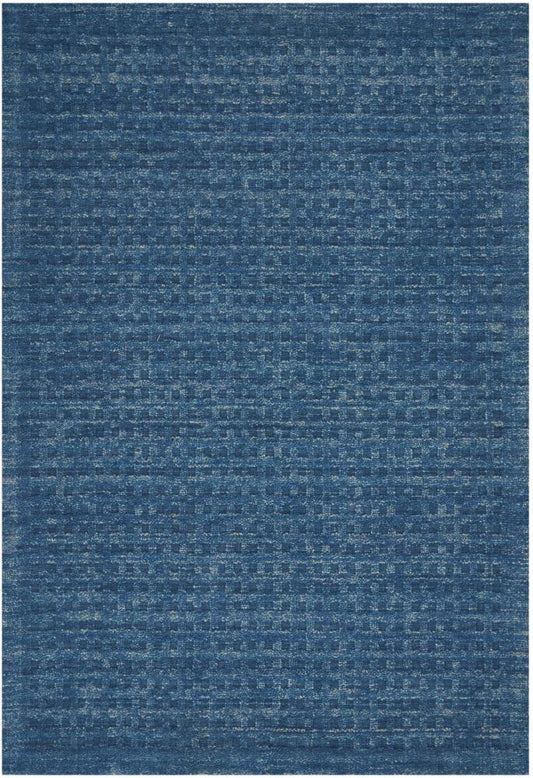 Nourison - Marana MNN01 Dark Blue 8 x 106in Oversized Wool Rug - MNN01-99446400710 veiw 1