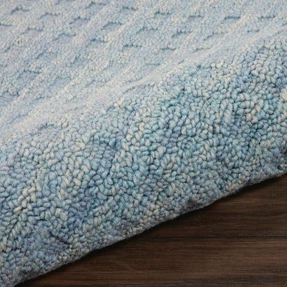 Nourison - Marana MNN01 Blue 23in x 8 Wool Hallway Rug - MNN01-99446400512 veiw 2