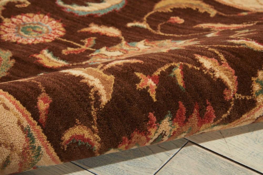 Nourison - Living Treasures LI04 Brown 26in x 8 Hallway Rug - LI04-99446669292_CLOSEOUT veiw 2