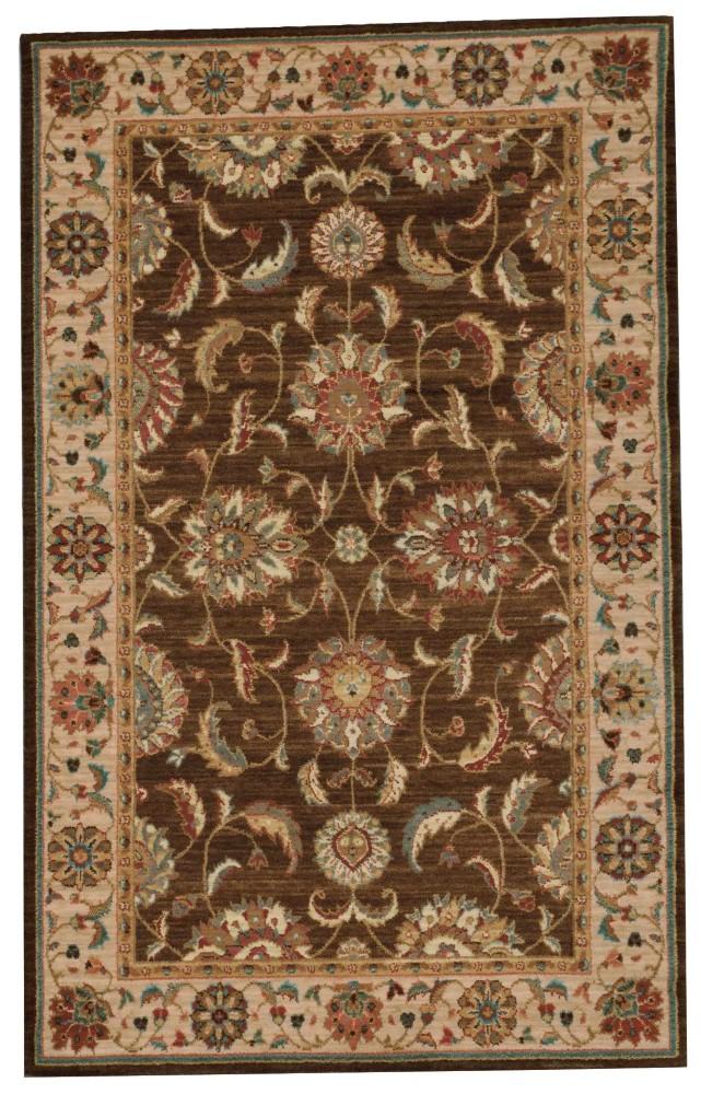 Nourison - Living Treasures LI04 Brown 36in x 56in Area Rug - LI04-99446671639 veiw 1