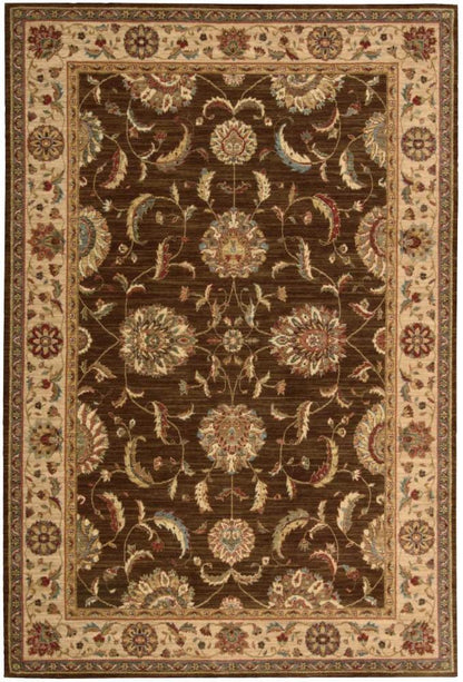 Nourison - Living Treasures LI04 Brown 56in x 83in Area Rug - LI04-99446672803_CLOSEOUT veiw 1