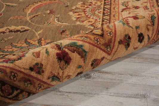 Nourison - Living Treasures LI04 Green 99in x 139in Rug - LI04-99446678294_CLOSEOUT veiw 2
