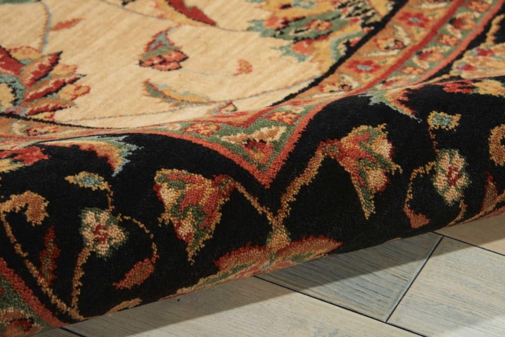 Nourison - Living Treasures LI04 Beige Multicolor 710in x Round Rug - LI04-99446675057_CLOSEOUT veiw 2