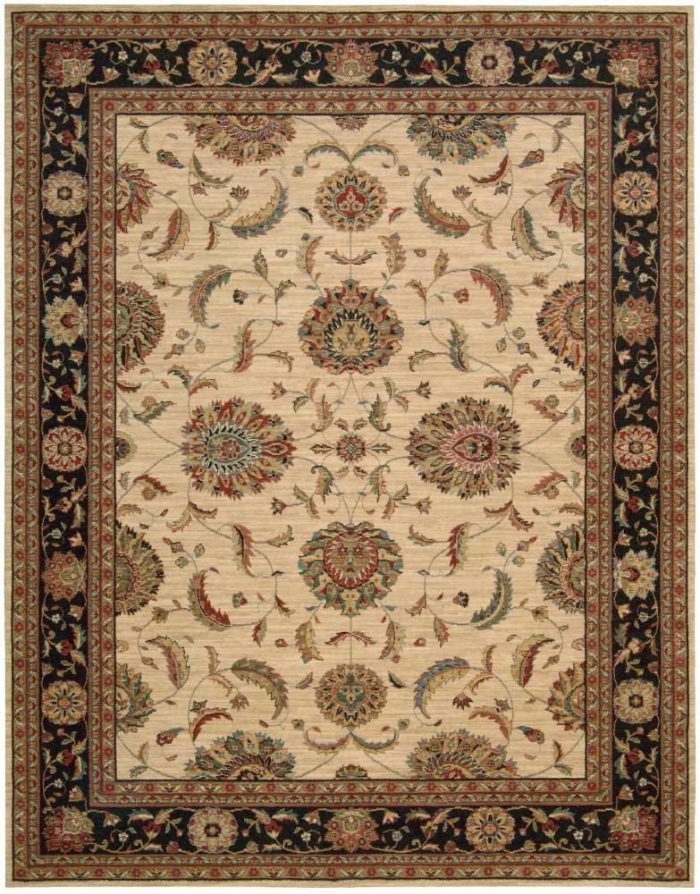 Nourison - Living Treasures LI04 Beige Multicolor 99in x 139in Rug - LI04-99446678478_CLOSEOUT veiw 1