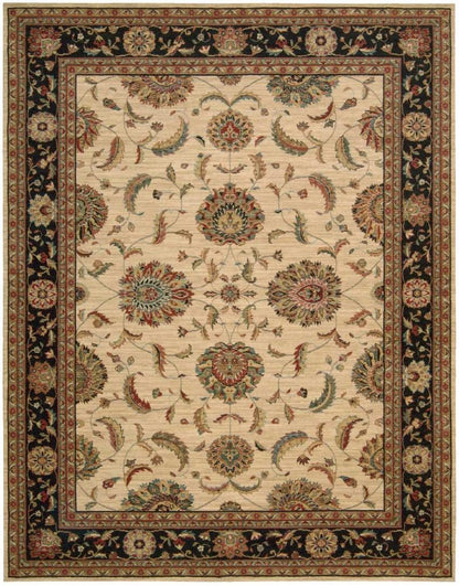 Nourison - Living Treasures LI04 Beige Multicolor 99in x 139in Rug - LI04-99446678478_CLOSEOUT veiw 1