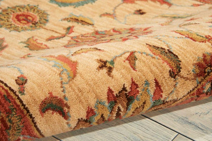 Nourison - Living Treasures LI04 Beige Multicolor 26in x 8 Hallway Rug - LI04-99446669117_CLOSEOUT veiw 2