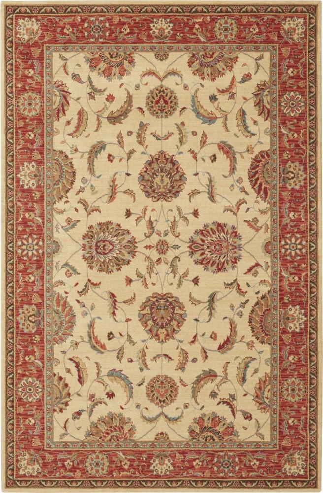 Nourison - Living Treasures LI04 Beige Multicolor 56in x 83in Area Rug - LI04-99446672629_CLOSEOUT veiw 1