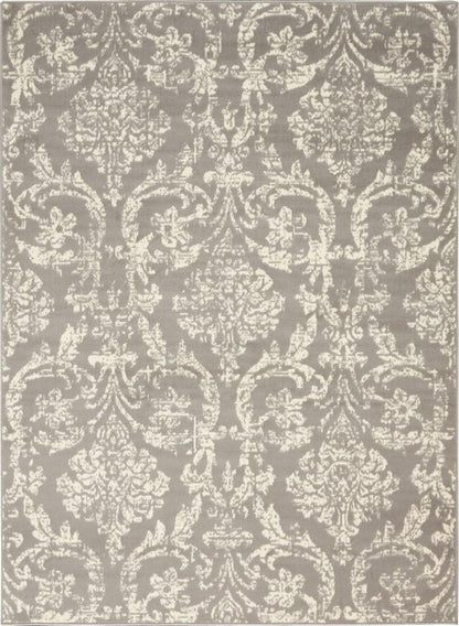 Nourison - Jubilant JUB09 Bone 53in x 73in Farmhouse Area Rug - JUB09-99446478948 veiw 1