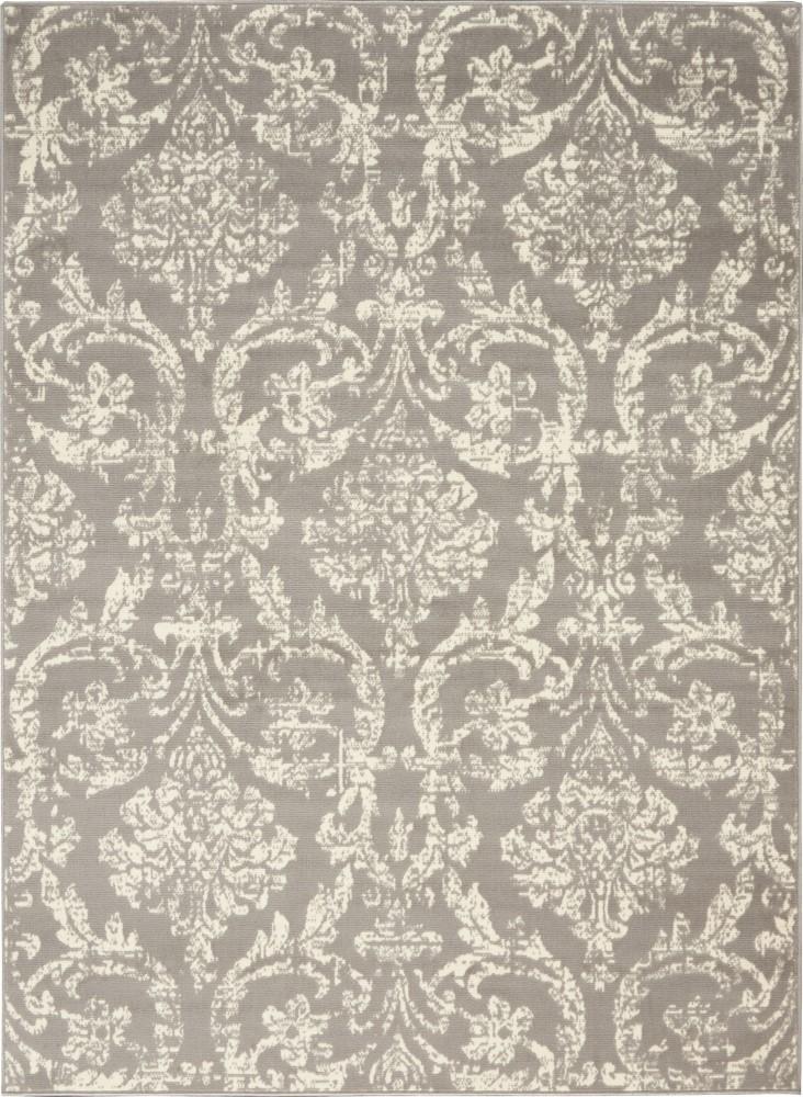 Nourison - Jubilant JUB09 Bone 6x9 Farmhouse Area Rug - JUB09-99446478955 veiw 1