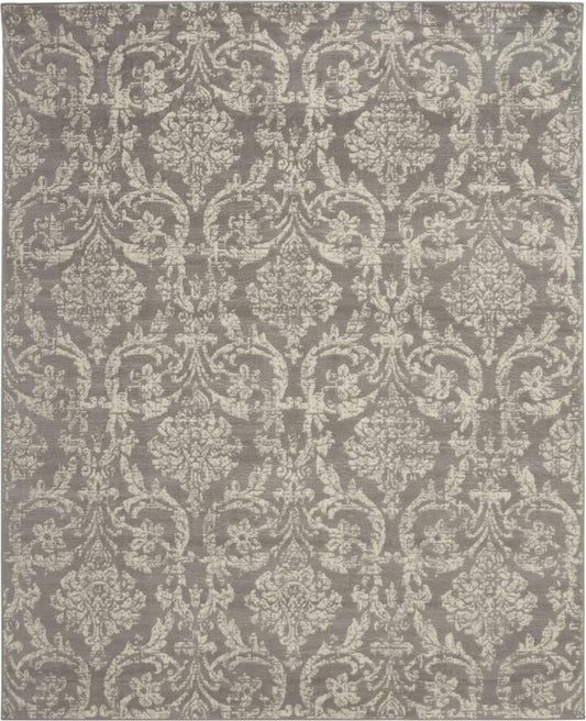 Nourison - Jubilant 86in x 12 Bone Area Rug - JUB09-99446764805 veiw 1