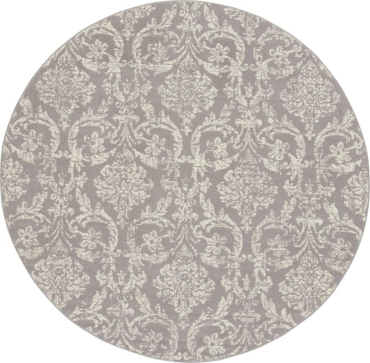 Nourison - Jubilant 8 x Round Bone Area Rug - JUB09-99446764188 veiw 1