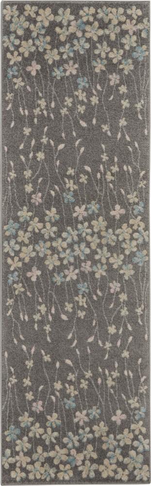 Nourison - Tranquil TRA04 Bone 23in x 73in Hallway Rug - TRA04-99446484512 veiw 1