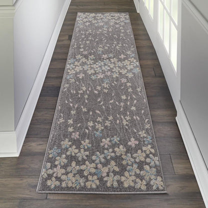 Nourison - Tranquil TRA04 Bone 23in x 73in Hallway Rug - TRA04-99446484512 veiw 2