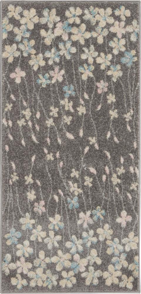 Nourison - Tranquil 2x4 Bone Floral Small Rug - TRA04-99446484505 veiw 1