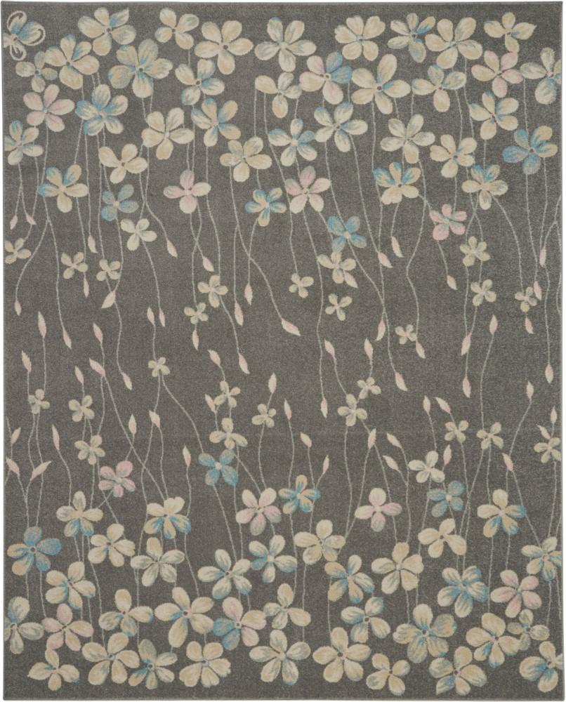 Nourison - Tranquil TRA04 Bone 8x10 Large Rug - TRA04-99446484598 veiw 1
