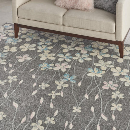Nourison - Tranquil TRA04 Bone 8x10 Large Rug - TRA04-99446484598 veiw 3