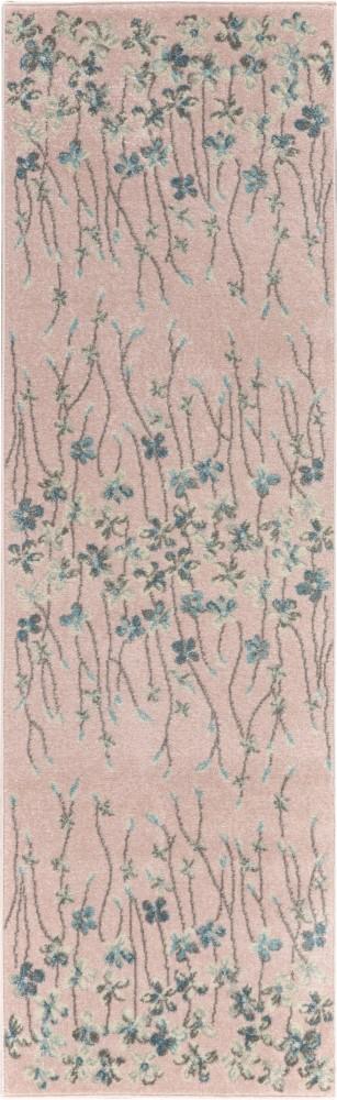 Nourison - Tranquil TRA04 Pink 23in x 73in Hallway Rug - TRA04-99446484666 veiw 1