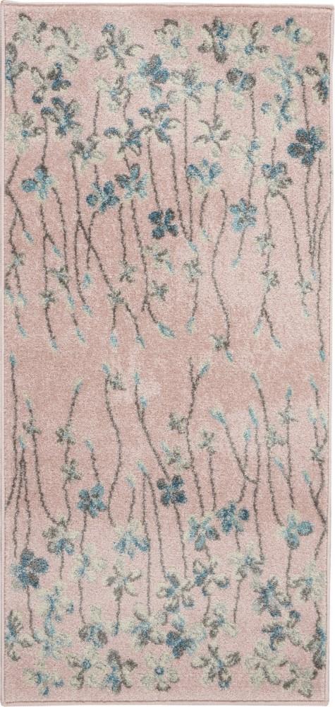 Nourison - Tranquil 2x4 Pink Floral Small Rug - TRA04-99446484659 veiw 1