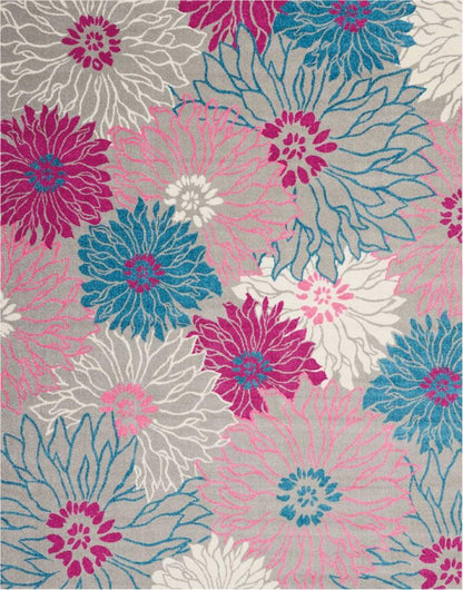 Nourison - Passion PSN17 Pink and Bone 8x10 Large Rug - PSN17-99446403285 veiw 1