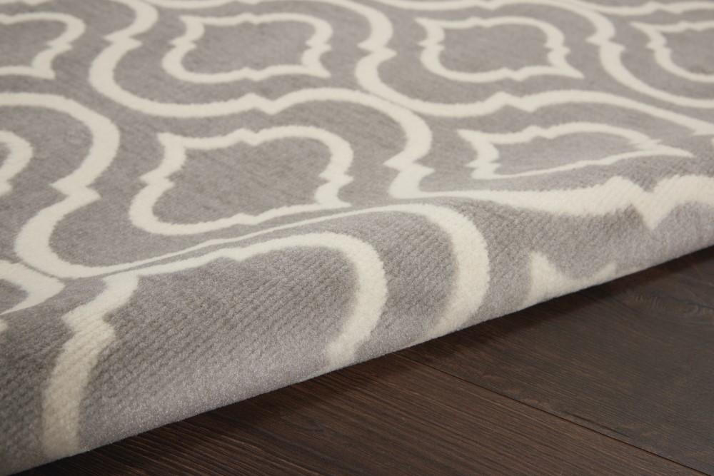 Nourison - Jubilant JUB19 Bone 53in x 73in Moroccan Area Rug - JUB19-99446479761 veiw 2