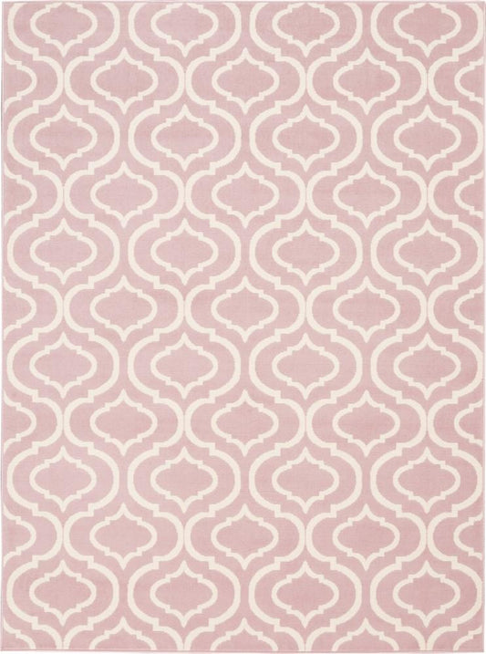 Nourison - Jubilant JUB19 Pink 4x6 Moroccan Area Rug - JUB19-99446479907 veiw 1