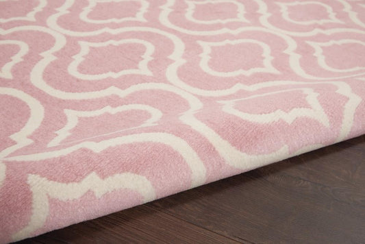 Nourison - Jubilant JUB19 Pink 4x6 Moroccan Area Rug - JUB19-99446479907 veiw 2