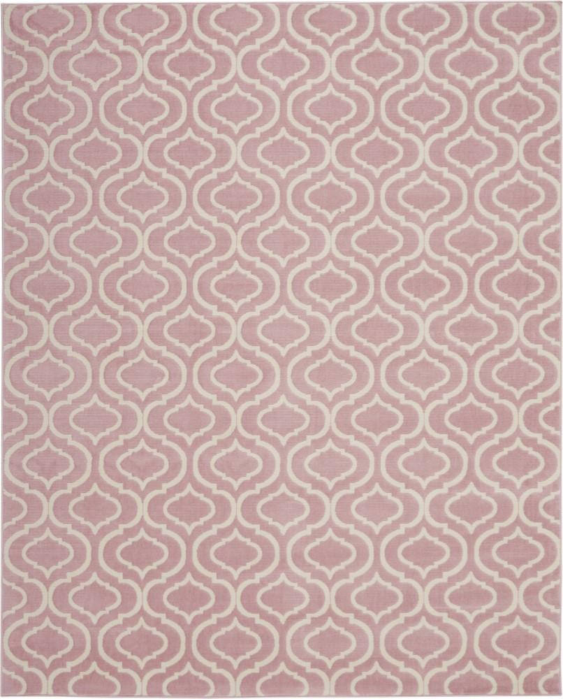Nourison - Jubilant 86in x 12 Pink Area Rug - JUB19-99446326423 veiw 1