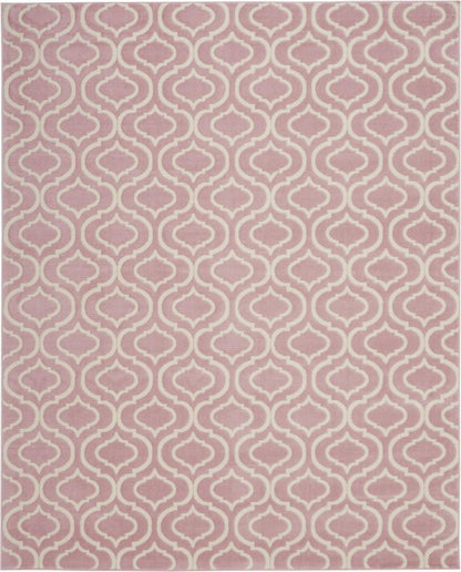 Nourison - Jubilant 86in x 12 Pink Area Rug - JUB19-99446326423 veiw 1