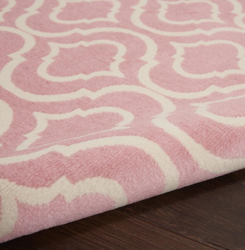 Nourison - Jubilant 86in x 12 Pink Area Rug - JUB19-99446326423 veiw 2