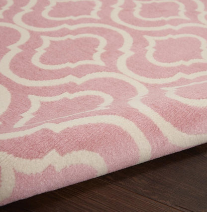 Nourison - Jubilant 86in x 12 Pink Area Rug - JUB19-99446326423 veiw 2