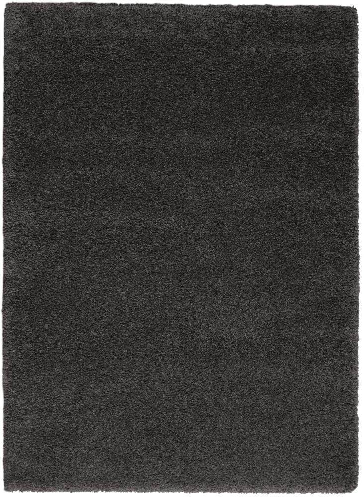 Nourison - Malibu Shag MSG01 Dark Grey 53in x 73in Area Rug - MSG01-99446397683_CLOSEOUT veiw 1
