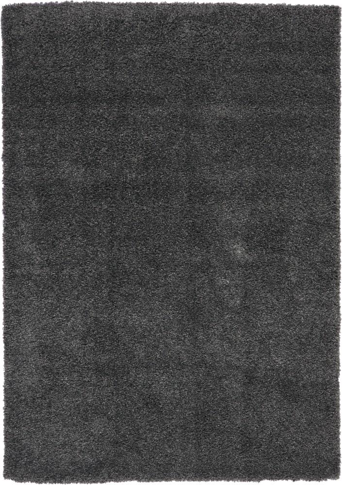 Nourison - Malibu Shag MSG01 Dark Grey 67in x 96in Large Rug - MSG01-99446397713_CLOSEOUT veiw 1