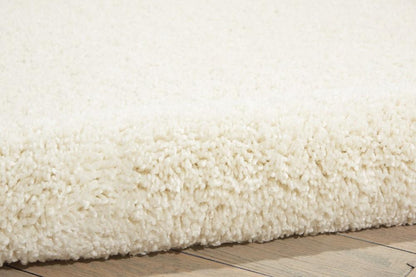 Nourison - Malibu Shag MSG01 White 53in x 73in Area Rug - MSG01-99446329110_CLOSEOUT veiw 2