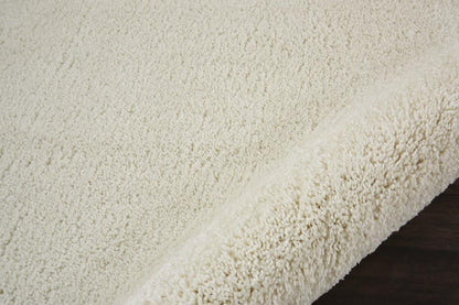 Nourison - Malibu Shag MSG01 White 67in x 96in Large Rug - MSG01-99446352880_CLOSEOUT veiw 2